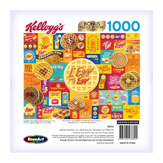Foto 5 | Rompecabezas Roseart Kellogg's Leggo My Eggo 1000 Piezas - Venta Internacional.