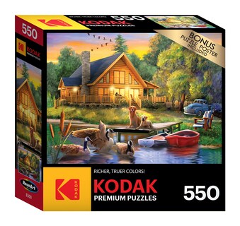 Foto 1 | Rompecabezas Roseart Kodak Premium Guardianes Del Lago, 550 Piezas - Venta Internacional.