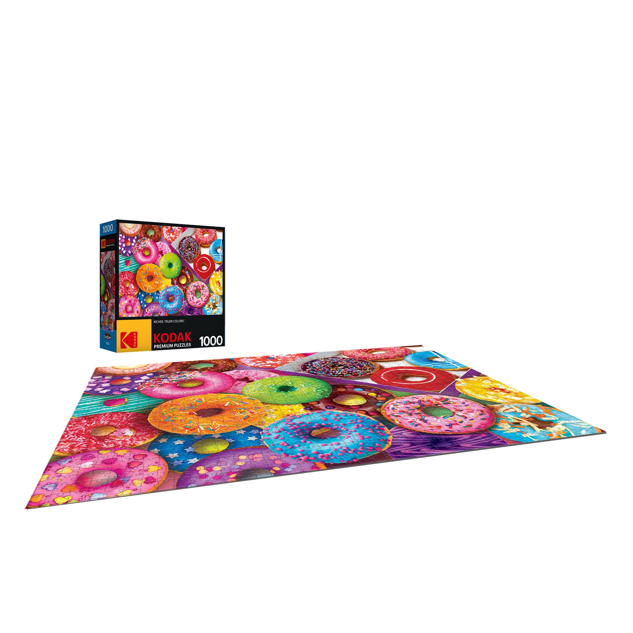 Foto 4 pulgar | Rompecabezas Roseart Kodak Premium I Love Donuts 1000 Piezas - Venta Internacional.