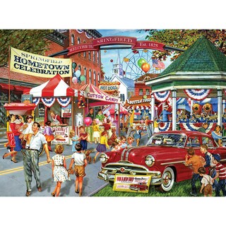 Foto 1 | Rompecabezas Roseart Back To The Past Hometown 1000 Piezas - Venta Internacional.