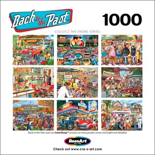 Foto 4 | Rompecabezas Roseart Back To The Past Hometown 1000 Piezas - Venta Internacional.