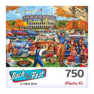 Foto 4 | Rompecabezas Roseart Back To The Past Tail Gating, 750 Piezas - Venta Internacional.