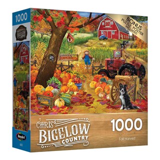 Foto 2 | Rompecabezas Roseart Chris Bigelow Fall Harvest 1000 Piezas - Venta Internacional.