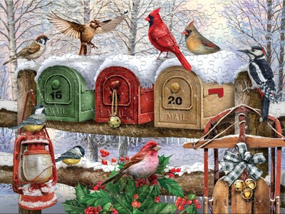 Foto 5 | Ceaco - Winter's Promise - 300 Oversized Piece Jigsaw Puzzle - Venta Internacional