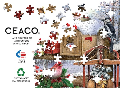Foto 6 | Ceaco - Winter's Promise - 300 Oversized Piece Jigsaw Puzzle - Venta Internacional