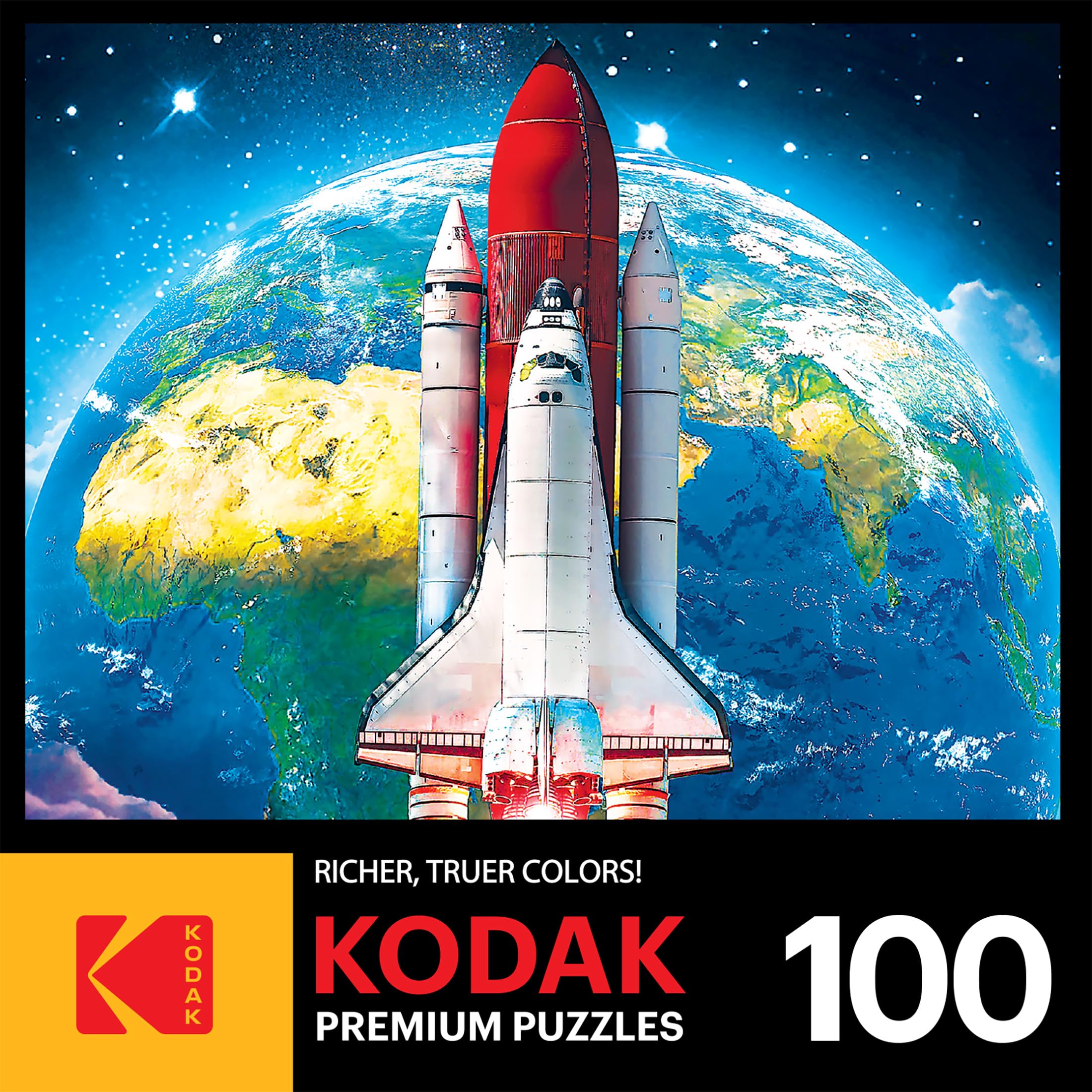 Foto 4 | Rompecabezas Roseart Kodak Premium Space Shuttle 100 Piezas - Venta Internacional.