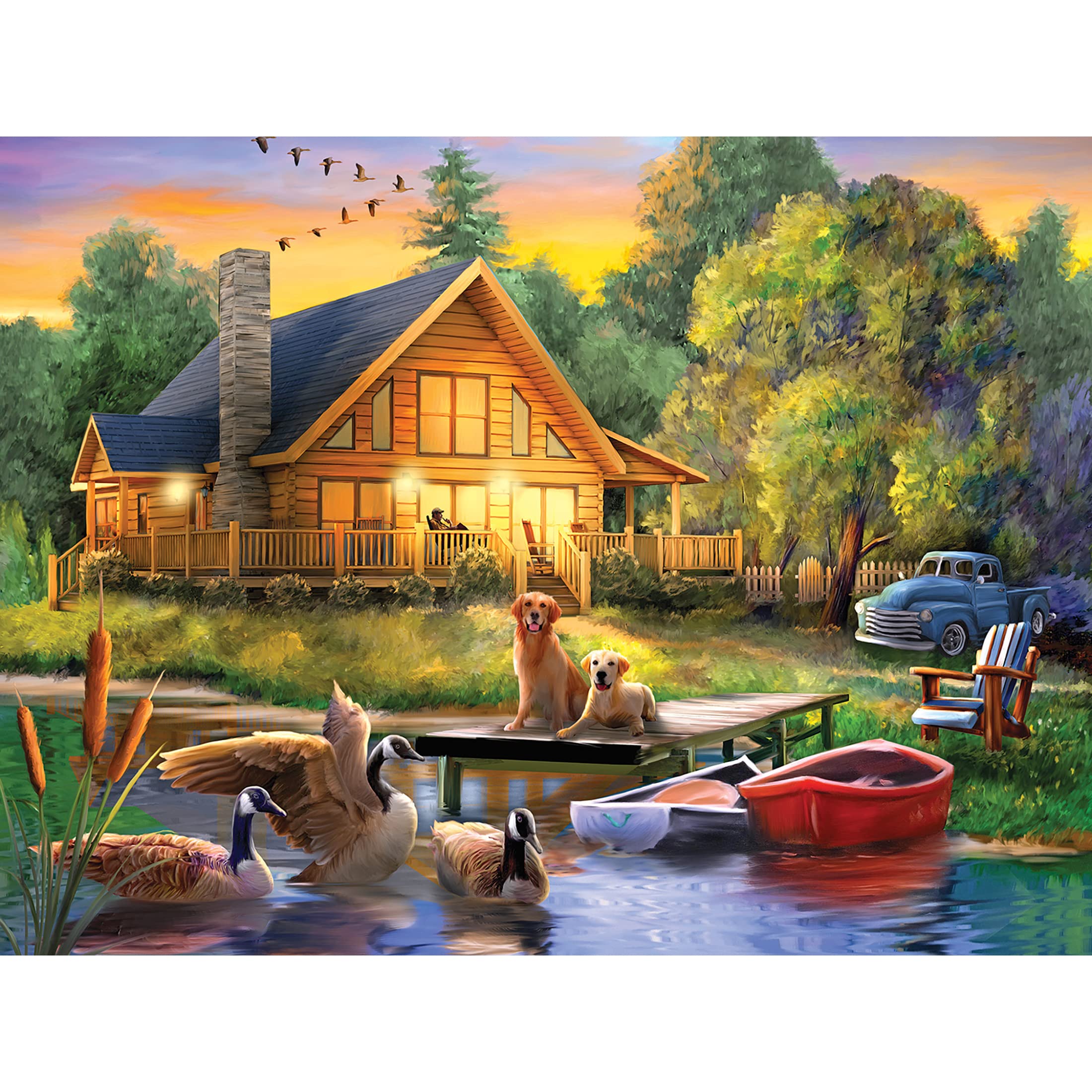 Foto 2 pulgar | Rompecabezas Roseart Puzzle Collector Guardianes Del Lago - Venta Internacional.