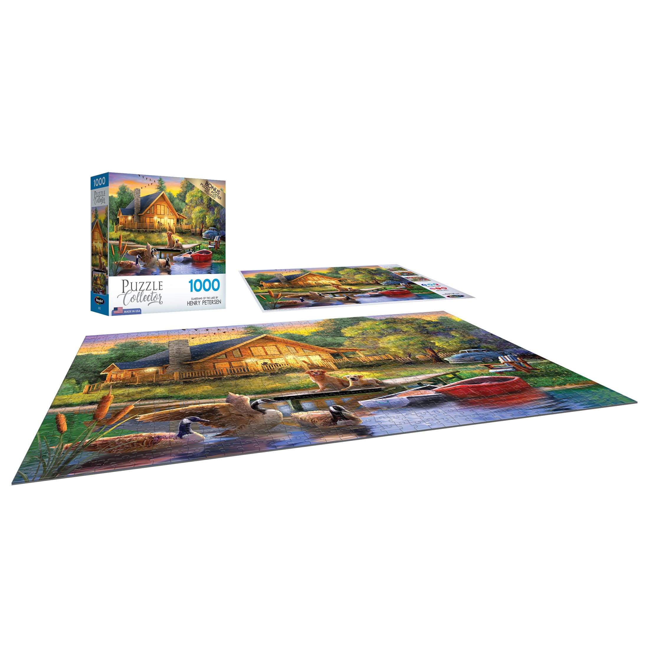 Foto 4 pulgar | Rompecabezas Roseart Puzzle Collector Guardianes Del Lago - Venta Internacional.