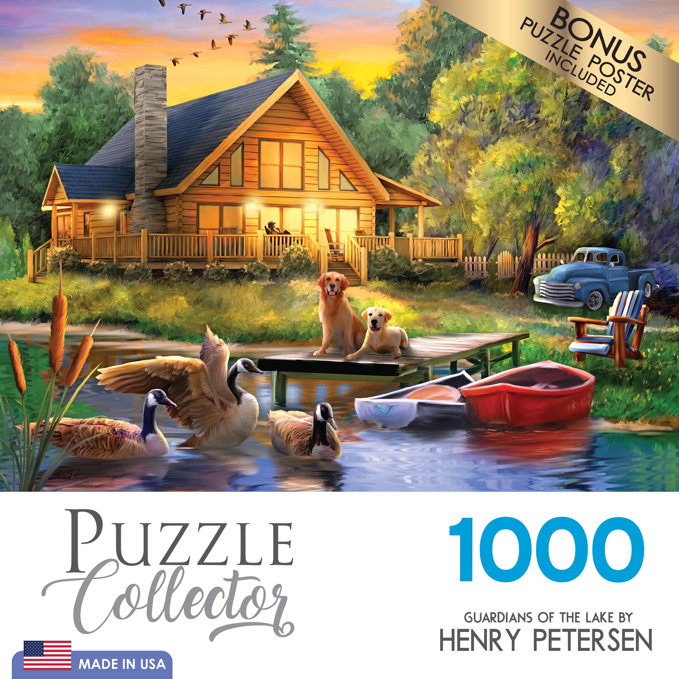 Foto 5 pulgar | Rompecabezas Roseart Puzzle Collector Guardianes Del Lago - Venta Internacional.
