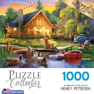 Foto 4 | Rompecabezas Roseart Puzzle Collector Guardianes Del Lago - Venta Internacional.