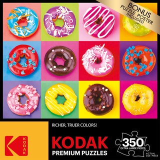 Foto 4 | Rompecabezas Roseart Kodak Premium I Love Donuts 350 Piezas - Venta Internacional.