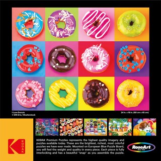 Foto 5 | Rompecabezas Roseart Kodak Premium I Love Donuts 350 Piezas - Venta Internacional.