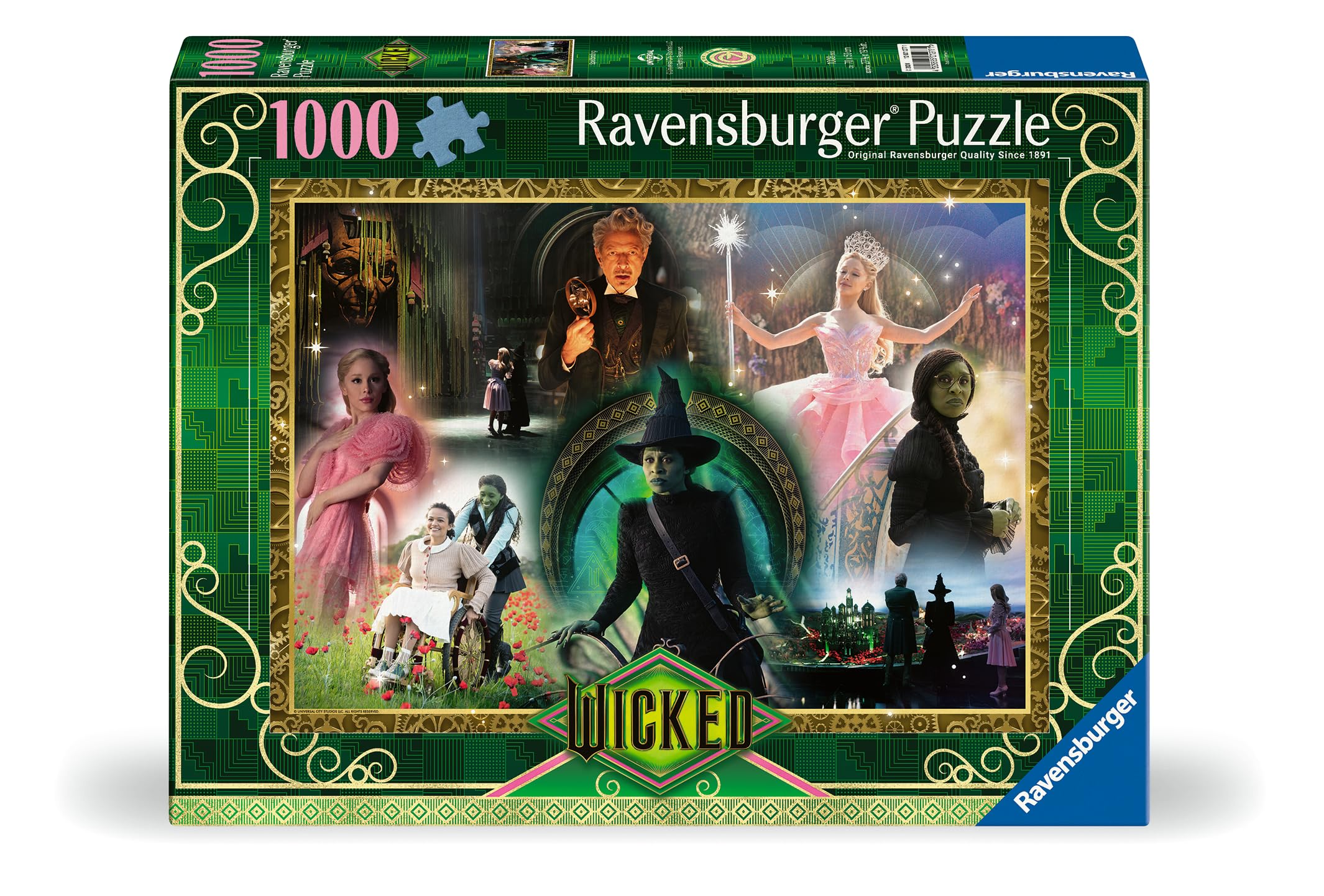 Foto 1 | Rompecabezas Ravensburger Wicked Act I 1000 Piezas - Venta Internacional.