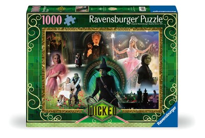 Foto 1 | Rompecabezas Ravensburger Wicked Act I 1000 Piezas - Venta Internacional.