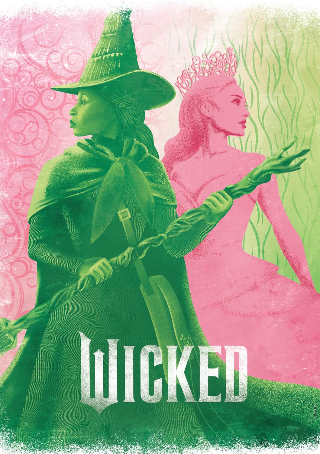 Foto 1 | Rompecabezas Buffalo Games Wicked Pink 500 Piezas - Venta Internacional.