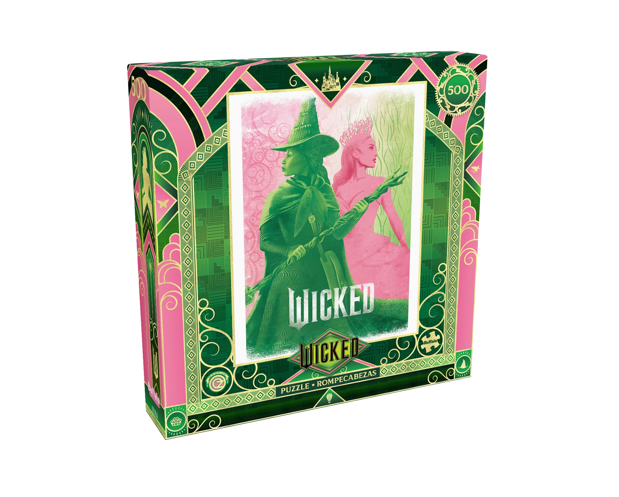 Foto 4 pulgar | Rompecabezas Buffalo Games Wicked Pink 500 Piezas - Venta Internacional.