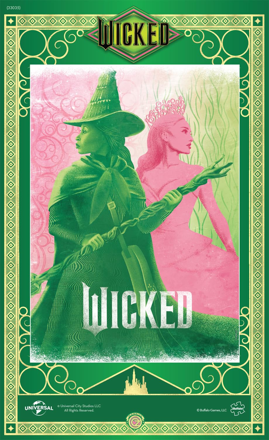 Foto 6 pulgar | Rompecabezas Buffalo Games Wicked Pink 500 Piezas - Venta Internacional.