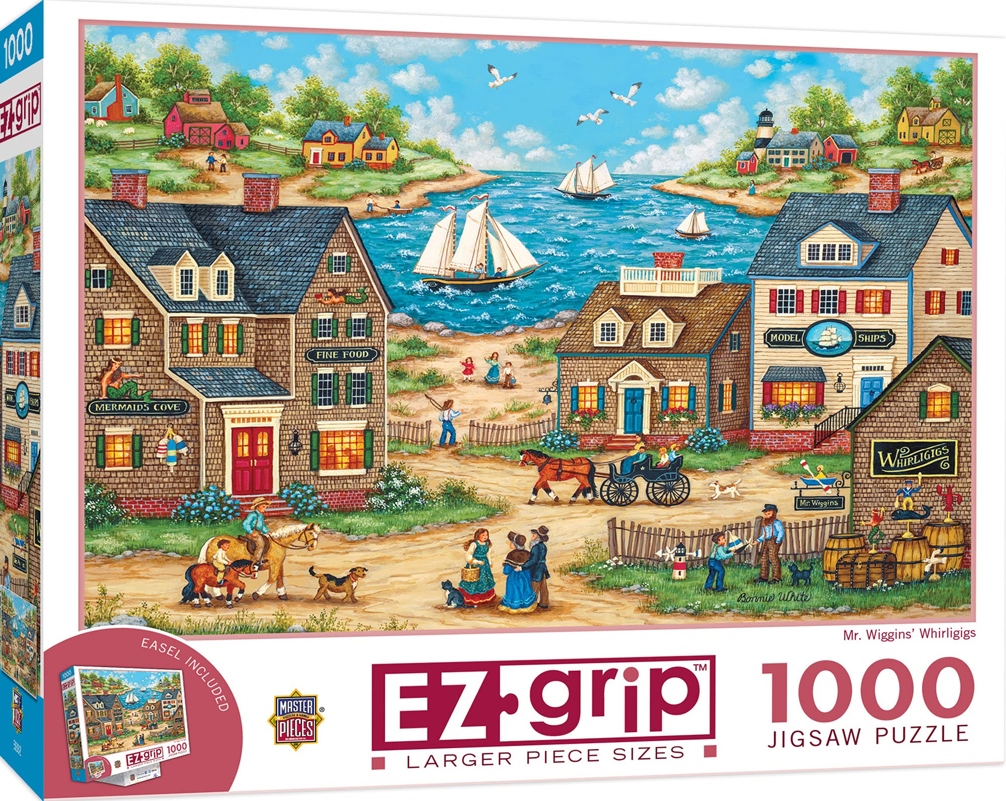 Foto 1 | Rompecabezas Masterpieces Mr. Wiggins Whirligigs 1000 Piezas - Venta Internacional.