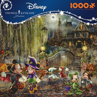 Foto 2 | Rompecabezas Ceaco Thomas Kinkade Disney Mickey Minnie - Venta Internacional.