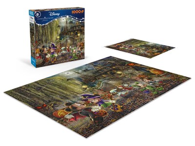 Foto 4 | Rompecabezas Ceaco Thomas Kinkade Disney Mickey Minnie - Venta Internacional.