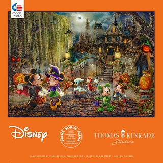 Foto 6 | Rompecabezas Ceaco Thomas Kinkade Disney Mickey Minnie - Venta Internacional.