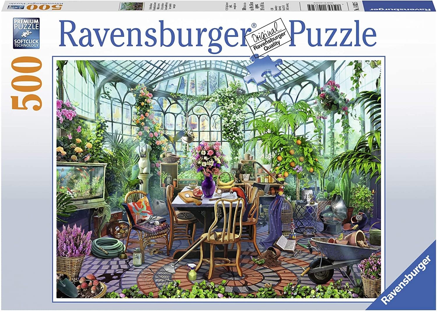 Foto 1 | Puzle Ravensburger Greenhouse Morning  500 Piezas - Venta Internacional.