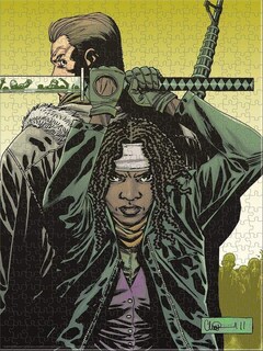 Foto 3 | Puzzle Usaopoly Portada De The Walking Dead Número 92 550 Piezas - Venta Internacional.