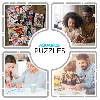 Foto 4 | Collage De Pósters De La Película Aquarius Elvis De Jigsaw Puzzle 1000 Piezas - Venta Internacional.