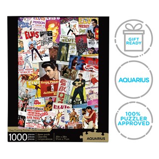 Foto 7 | Collage De Pósters De La Película Aquarius Elvis De Jigsaw Puzzle 1000 Piezas - Venta Internacional.