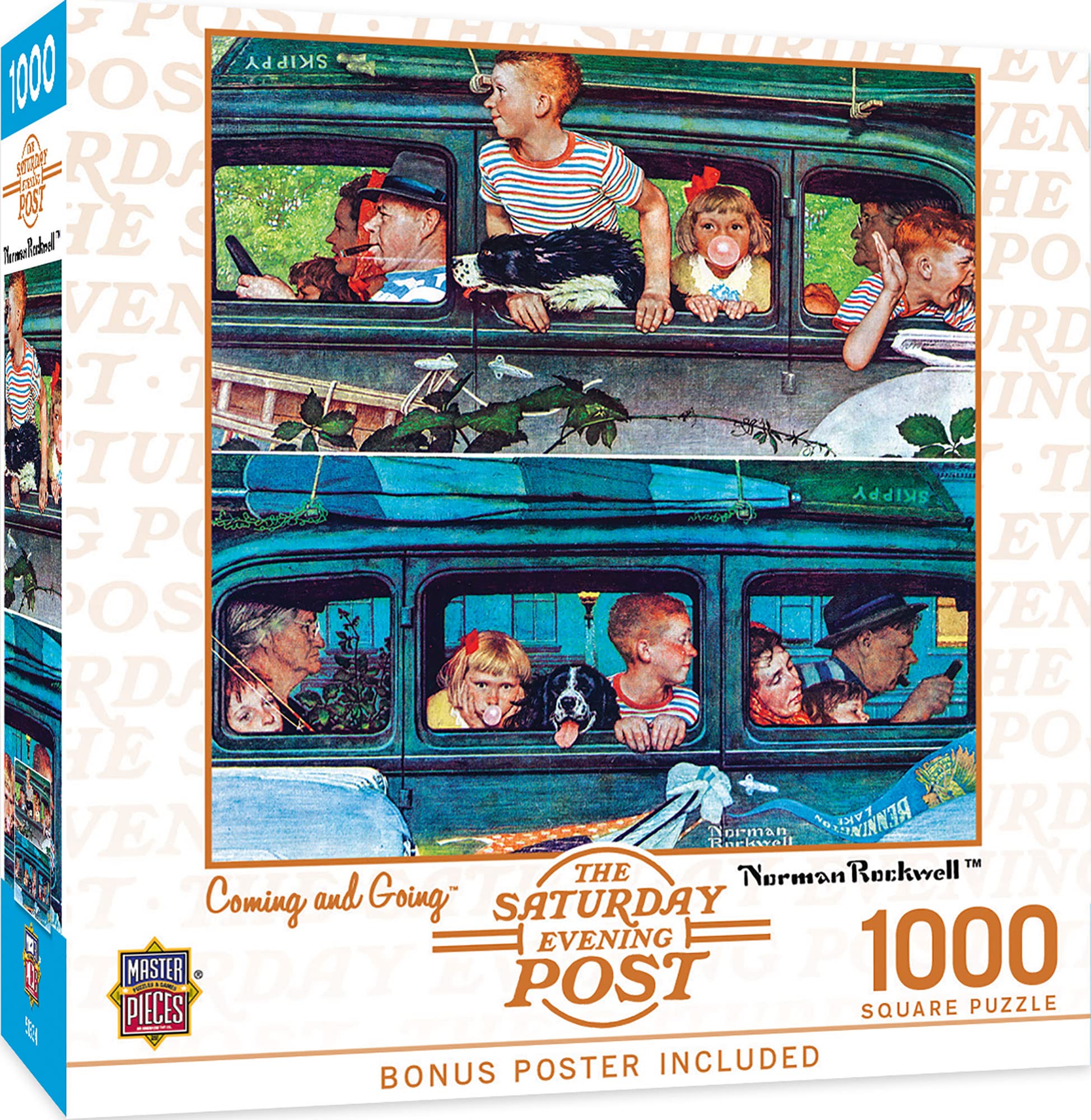 Foto 1 | Rompecabezas Masterpieces Iing And Going 1000 Piezas - Venta Internacional.