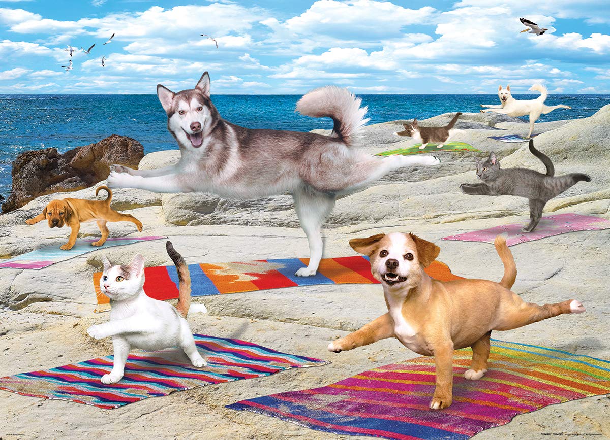 Foto 3 pulgar | Puzle Eurographics Yoga Beach De 300 Piezas 8300-5456 - Venta Internacional.
