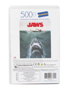 Foto 4 | Puzzle Spin Master Jaws Movie 500 Piezas Con Funda Vhs Retro - Venta Internacional.