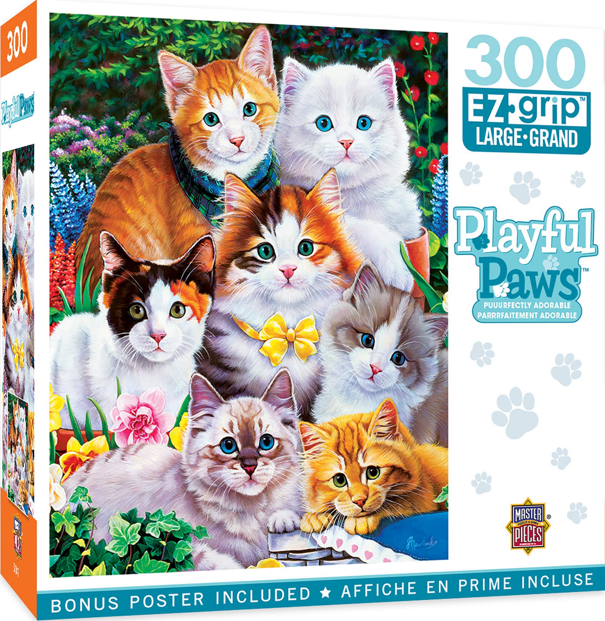 Foto 1 | Rompecabezas Masterpieces  Perfectamente Adorables  300 Piezas - Venta Internacional.