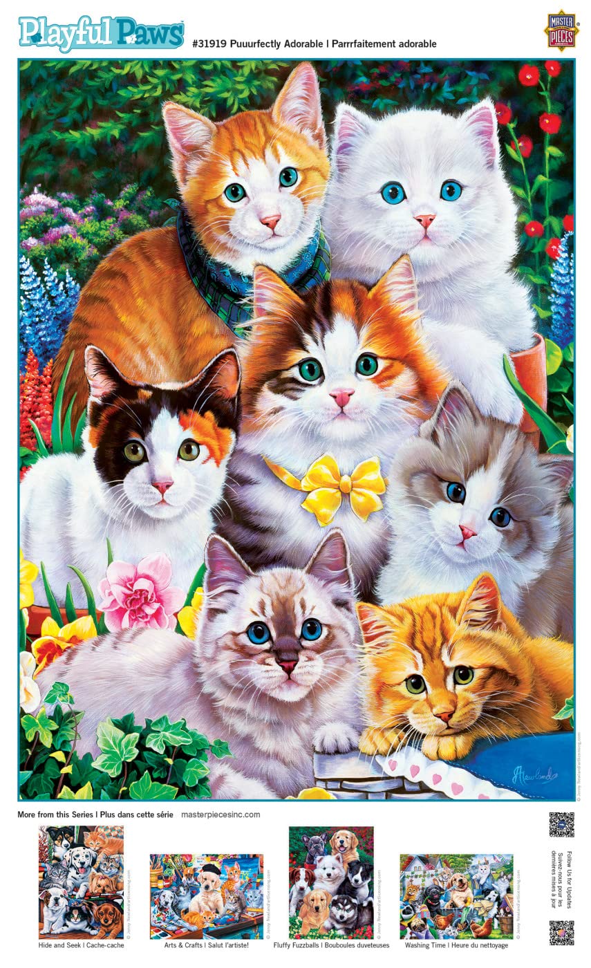 Foto 5 pulgar | Rompecabezas Masterpieces  Perfectamente Adorables  300 Piezas - Venta Internacional.