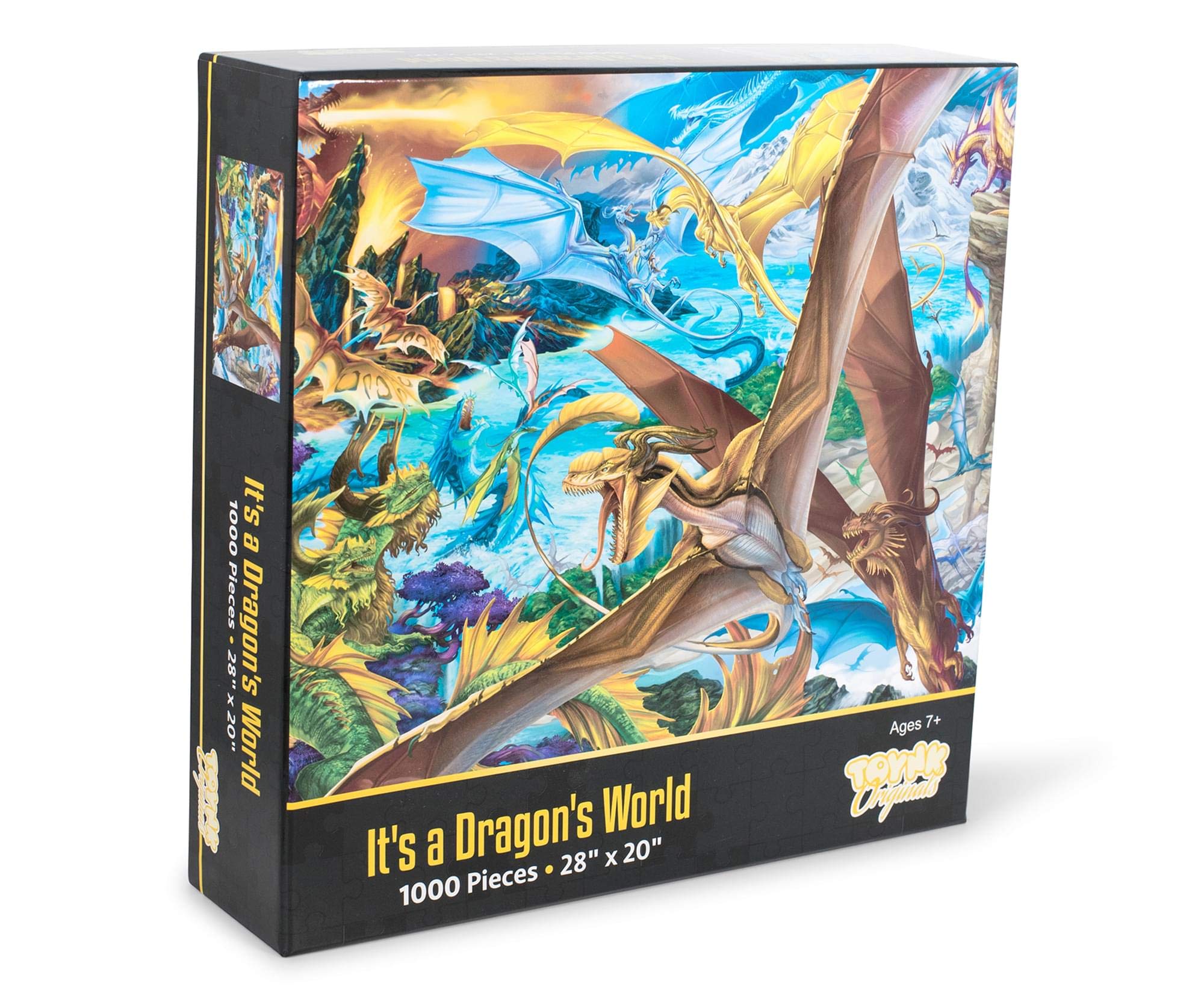 Foto 2 | Rompecabezas Toynk It's A Dragon's World Fantasy 1000 Piezas - Venta Internacional.