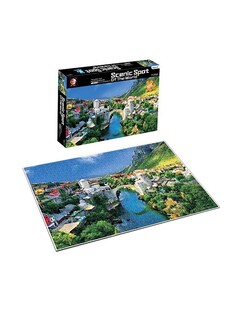 Foto 1 | Rompecabezas Toynk Lugar Panorámico Del Puente Stari Most Del Mundo - Venta Internacional.