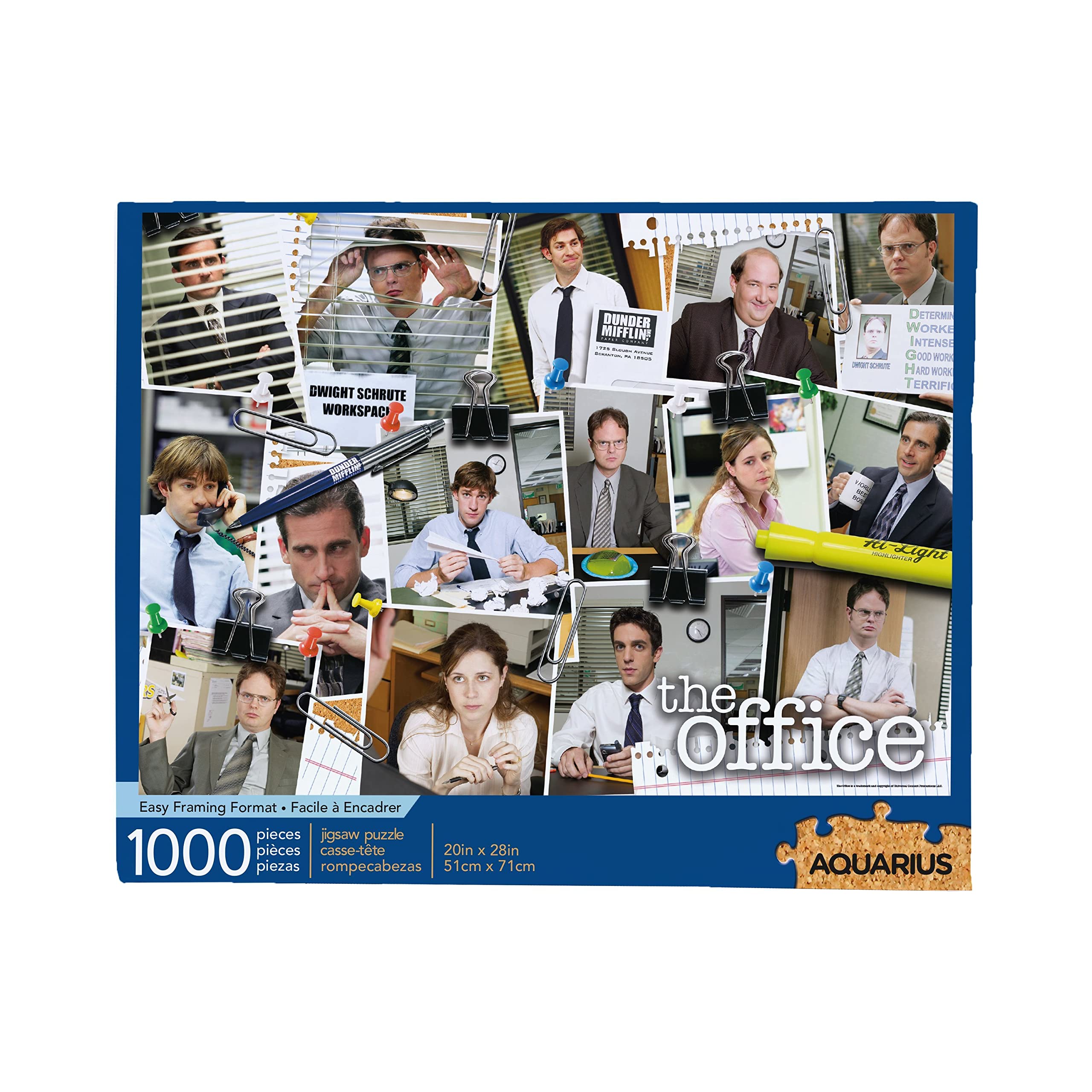 Foto 2 pulgar | Rompecabezas Aquarius The Office Cast Collage De 1000 Piezas - Venta Internacional.