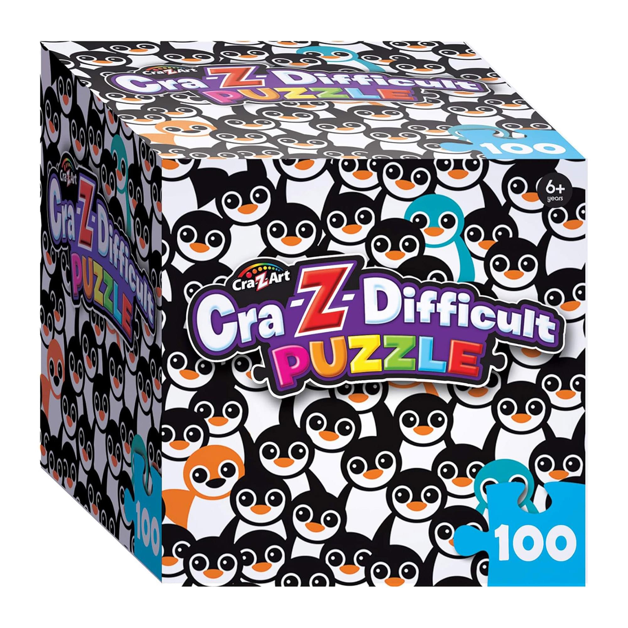 Foto 3 pulgar | Rompecabezas Cra-z-art Penguins De 100 Piezas  Nivel De Dificultad - Venta Internacional.