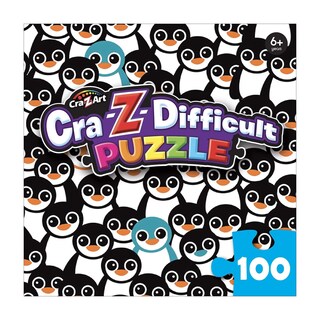 Foto 4 | Rompecabezas Cra-z-art Penguins De 100 Piezas Nivel De Dificultad - Venta Internacional.