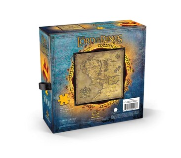 Foto 1 | Puzzle The Noble Collection: Mapa De El Señor De Los Anillos 1000 Unidades - Venta Internacional.