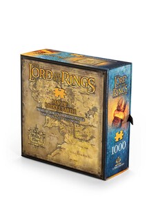 Foto 3 | Puzzle The Noble Collection: Mapa De El Señor De Los Anillos 1000 Unidades - Venta Internacional.