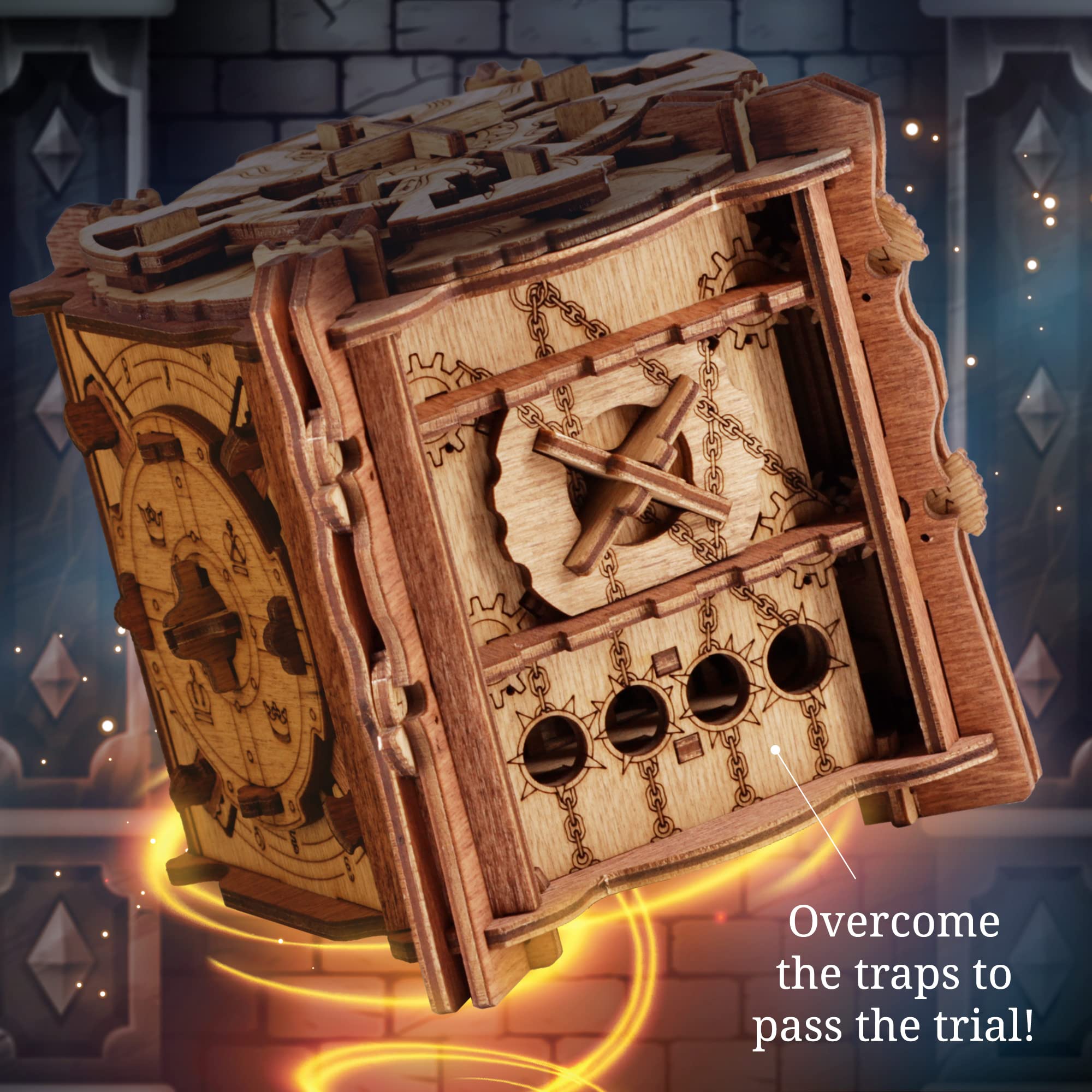Foto 5 | Juego De Escape Room Adventure Cluebox The Trial Of Camelot - Venta Internacional.
