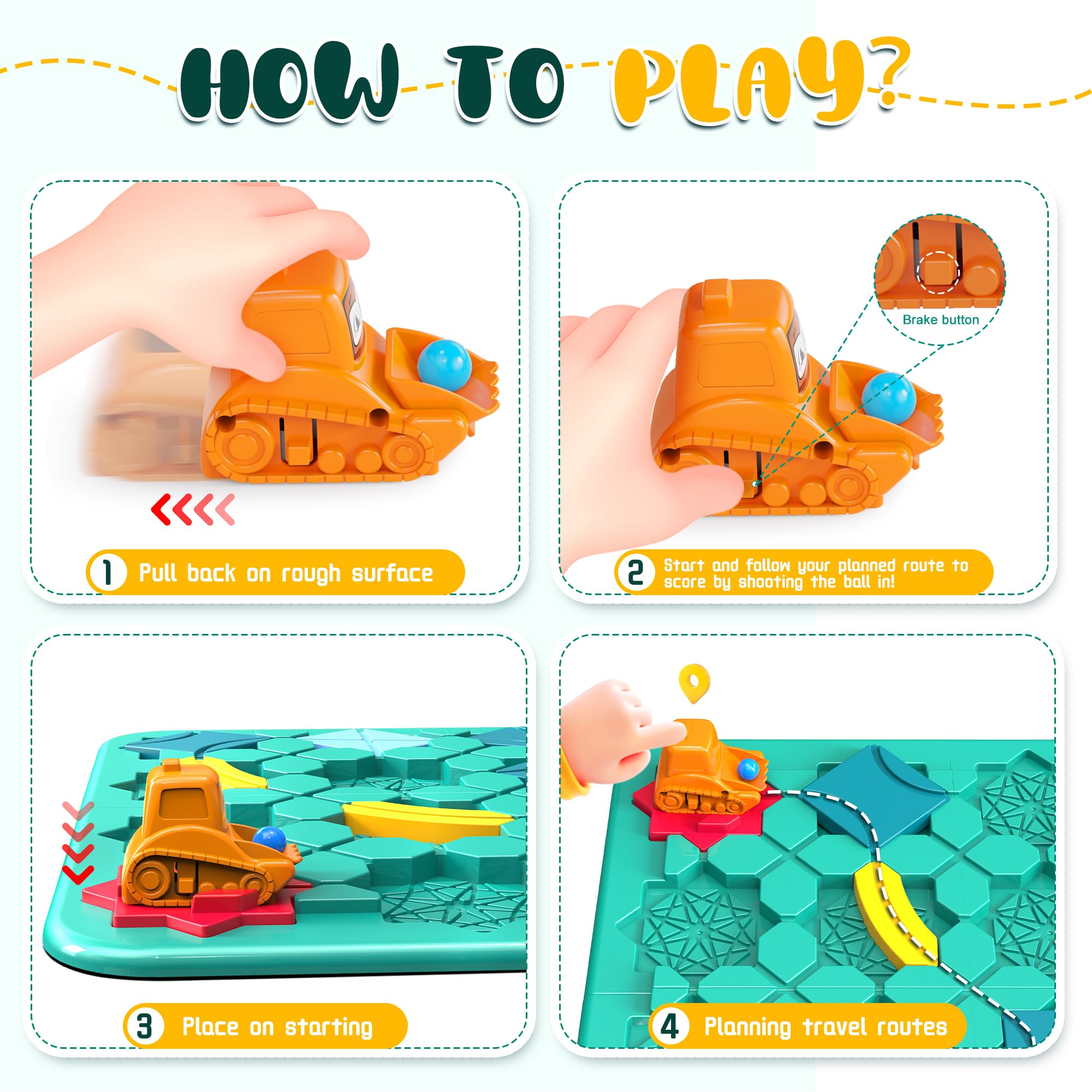 Foto 4 | Juego De Mesa Stem Fygurso Logical Builder Para Niños De 4 A 8 Años - Venta Internacional.