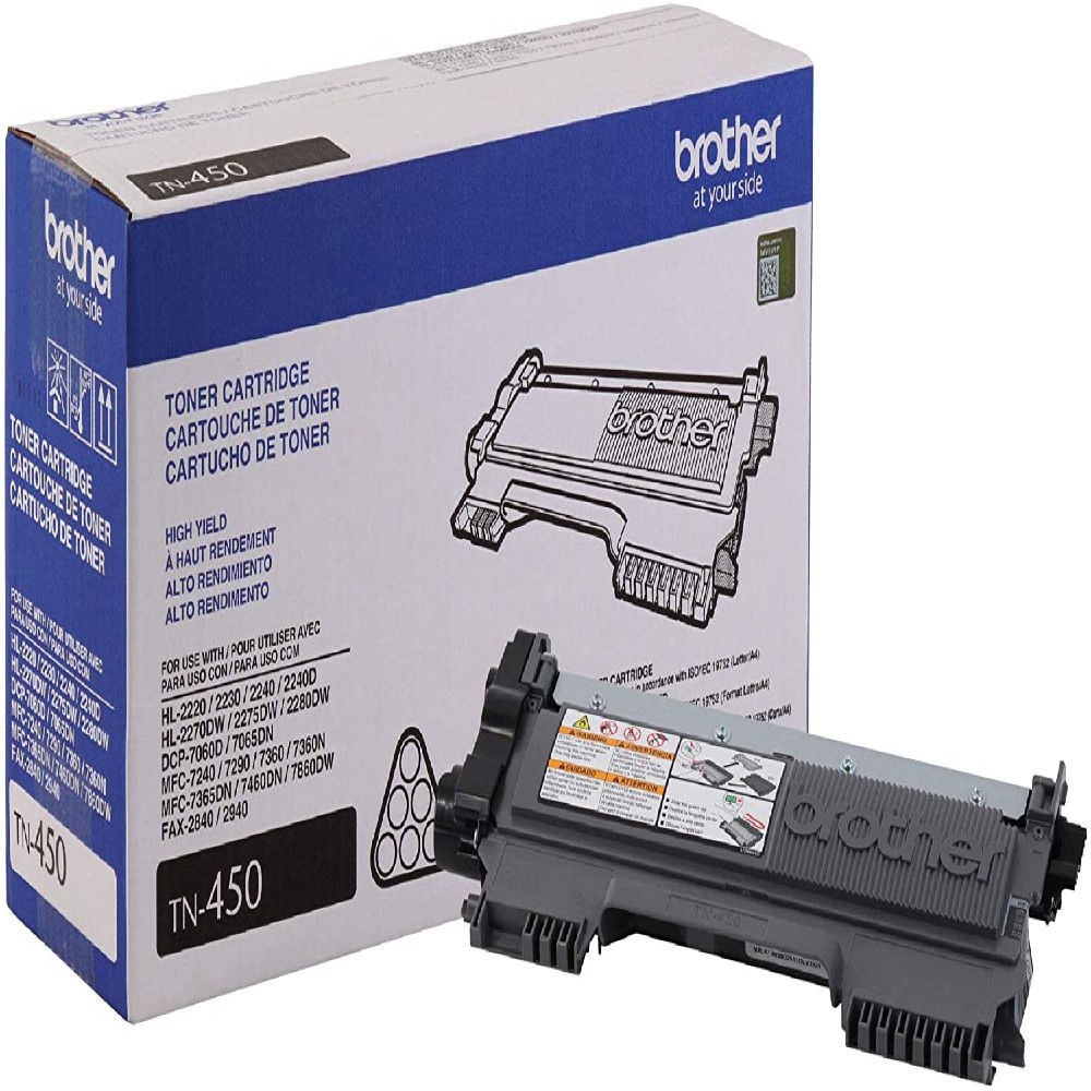 Toner Brother Tn450 color Negro