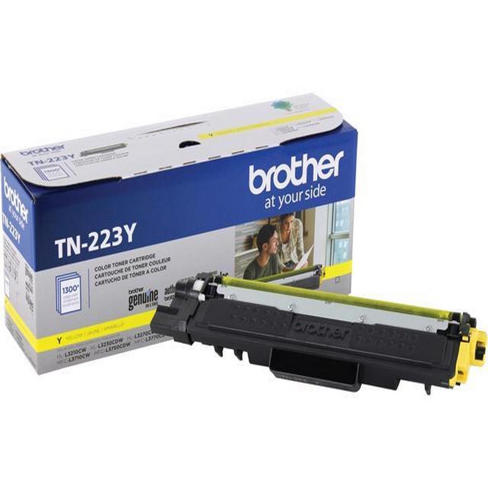 Toner Brother Tn223y Amarillo Genuine Rendimiento Estándar (1 300 Pag)