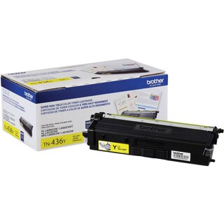 Foto 1 | Tóner Brother Tn436y Amarillo Hll9310cdw/mfcl8900cdw/mfcl9570cdw (6 500 Pag).