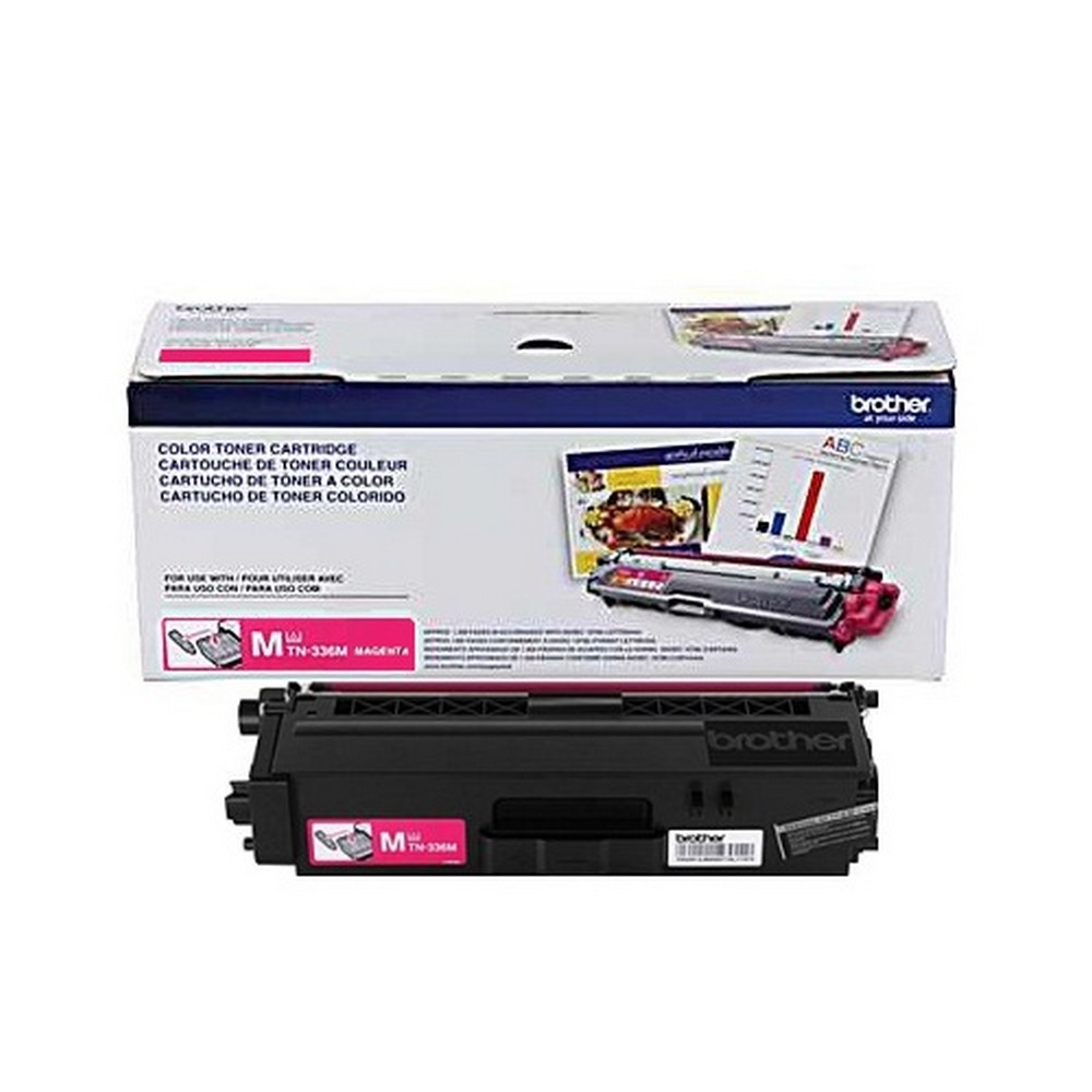 Foto 1 | Tóner Brother Tn336m color Magenta Laserjet Hl-8350cdw/mfcl8850cdw (3 500 Pags)