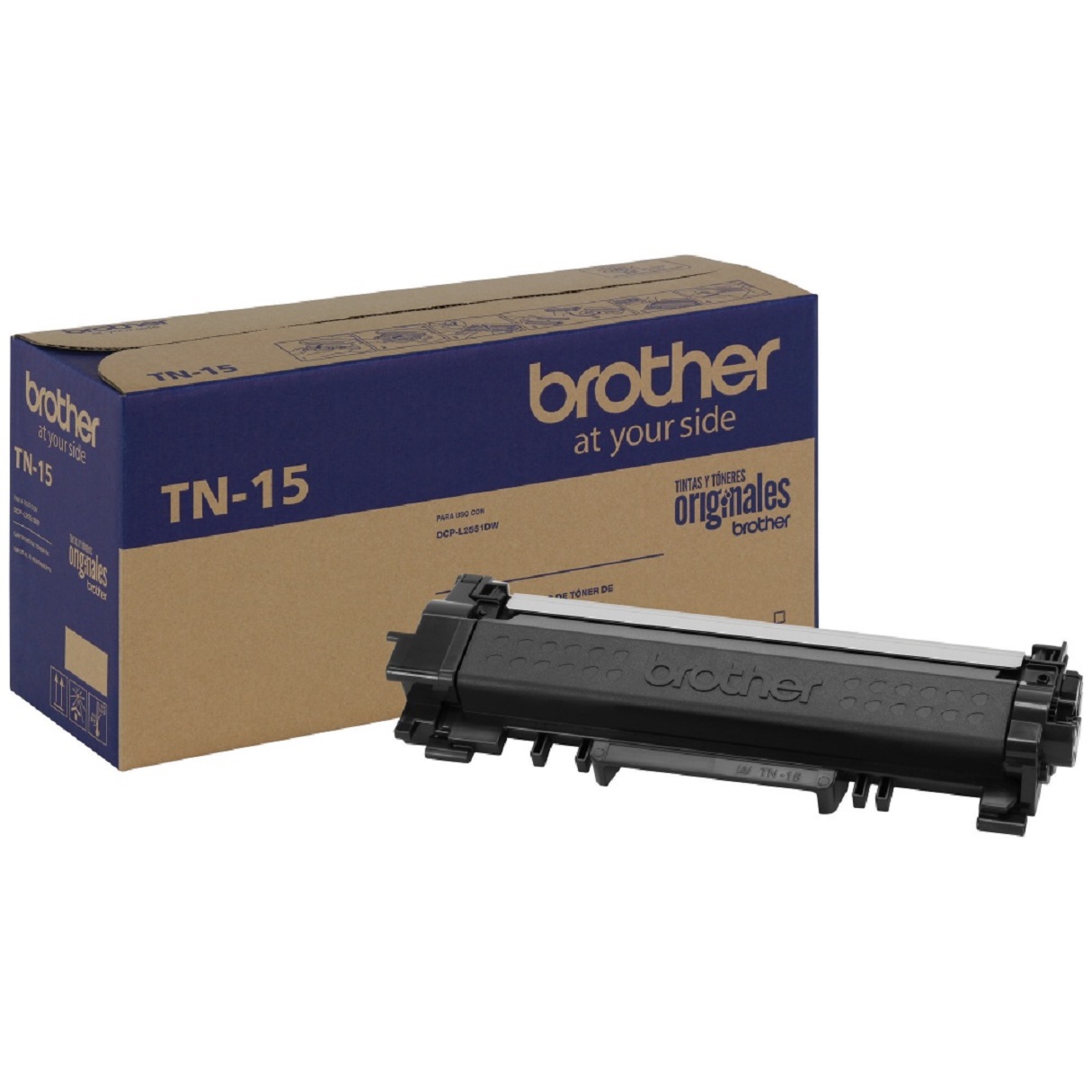 Tóner Brother Tn15 Negro 4,500 Paginas/ Dcp L2551dw