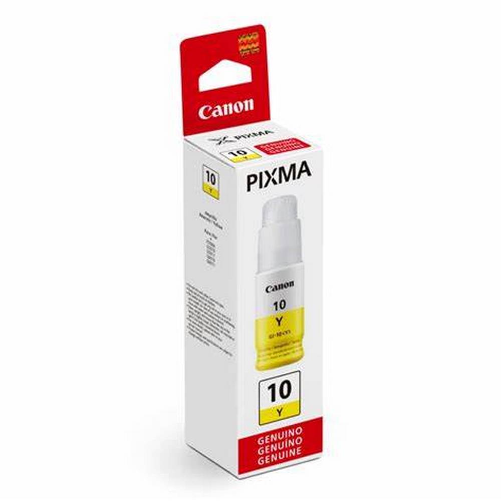 Foto 2 pulgar | Tinta Canon Gi-10y 3393c001AA Amarillo Bote Pixma G6010 / G5010 / Gm2010