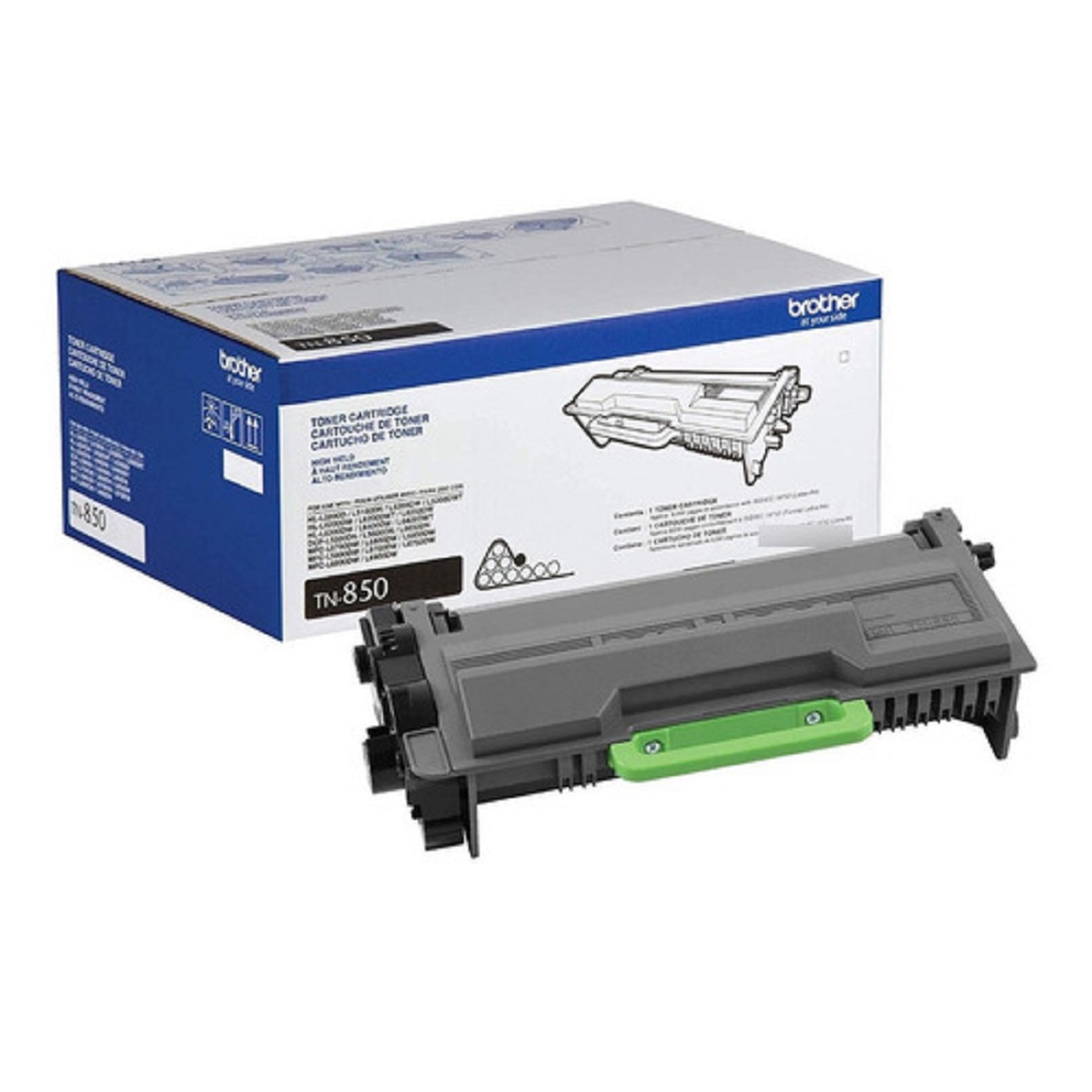 Foto 1 | Tóner Brother Tn850 Laser Producción 8000 Páginas color Negro